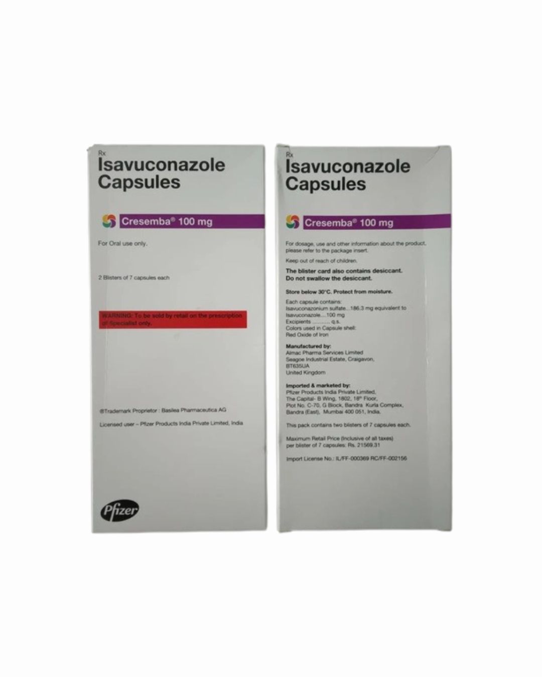 CRESEMBA 100MG